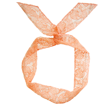 프리스타일_Orange peach_와이어밴드_Headband