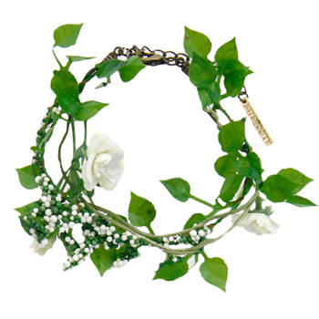 숲속 요정_White_Flower_Bracelet