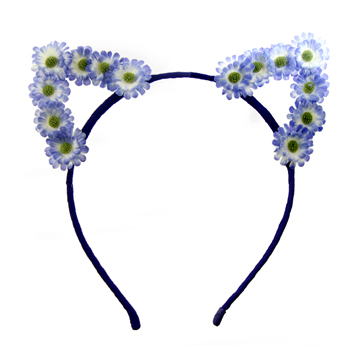 Be a cat_고양이_Flower_Daisy_headband