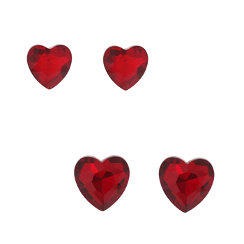 빨간하트♥_heart_Earrings