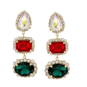 Atelier_gorgeous 3color_red_드롭_Earrings