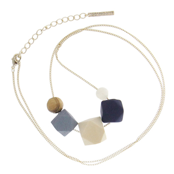 Milky_ウッドビ&amp;#12540;ズ_blue_necklace
