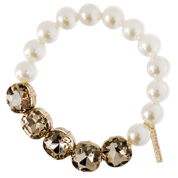 Champagne Gold+Pearl_Bracelet