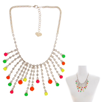 THE Neon_fringe_Necklace