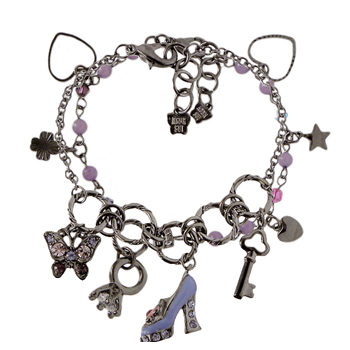 [AN]Shoes and Butterfly_violet_Bracelet