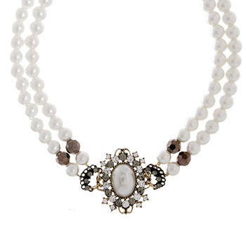 Jay Sister_Pearl_쵸커_Necklace