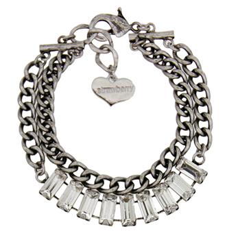 Chic Style_Cry+Antique Silver_Bracelet