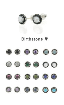 Birthstone_탄생석_925silver_은_담수진주 터키석 원석&amp;합성석_선물_vintage_Earrings