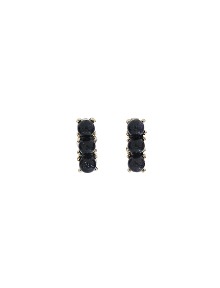 트리플_블루B02 청사금 원석 초코골드_Earrings