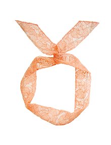 프리스타일_Orange peach_와이어밴드_Headband