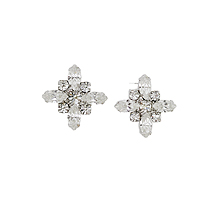 [2014 S/S]At the second spring_Crystal+Silver_Earring