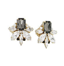 Something special_1_gray+crystal_Earring