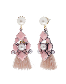 LOVESICK_Episode#5_pink+tassle_Earrings
