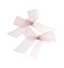 Daydream_리본♡_pink ribbon_Earrings