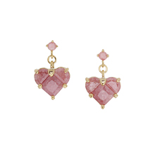 짝사랑♥_pink heart_하트_Earrings