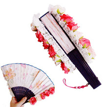 Flower decoration Fan_부채_Fashion item