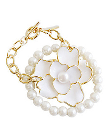 Elegant Rose_Freshwater pearls_Bracelet