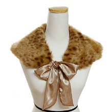 케이프_Rich Leopard Fur_브라운_♧_Fashion item