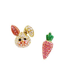 토끼와 당근_Rabbit&amp;Carrot_Earring