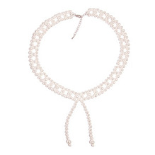 케이프_Layered pearl necklace♧_Fashion item