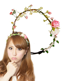 Romantic Fairy_화관_flower_Headband