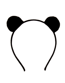 Oh Mickey♥_블랙_Headband 