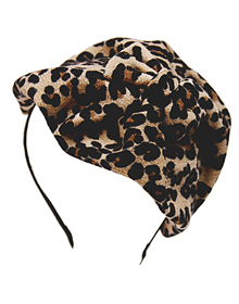 Painter_Leopard_Mini Hat_Headband 