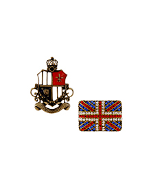 Heraldry&amp;UK-based_2개세트_Brooch