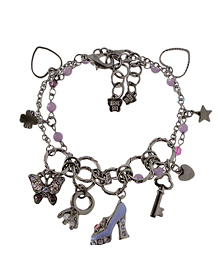 [AN]Shoes and Butterfly_violet_Bracelet