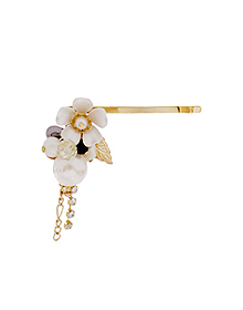 If you want me_Flower_Hair pin