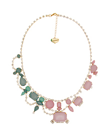 Berry Berry__Pink+Mint_Necklace