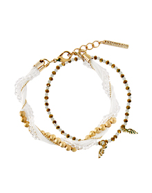 Goddess Style_2set_crystal+gemstone_Bracelet