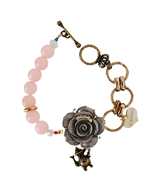 Beautiful Surprise_rose+gemstone_Bracelet