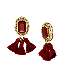 Nothing lasts forever_Red+Wine_Short_Earring