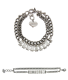 Chic Style_Cry+Antique Silver_Bracelet